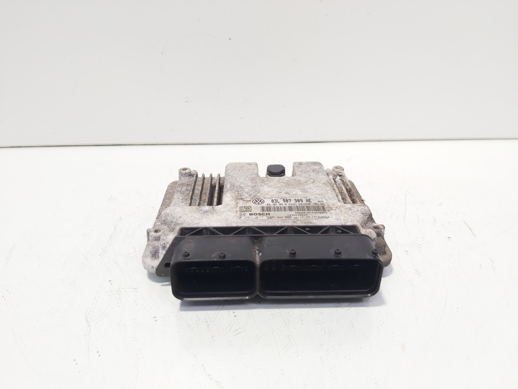 Calculator motor, cod 03L907309AE, 0281017946, Audi Q3 (8UB), 2.0 TDI, CFFB (idi:688989)