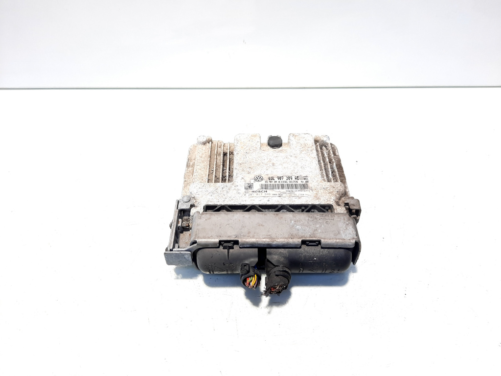 Calculator motor, cod 03L907309AE, 0281017946, Skoda Superb II (3T4), 2.0 TDI, CFFB (idi:527087)