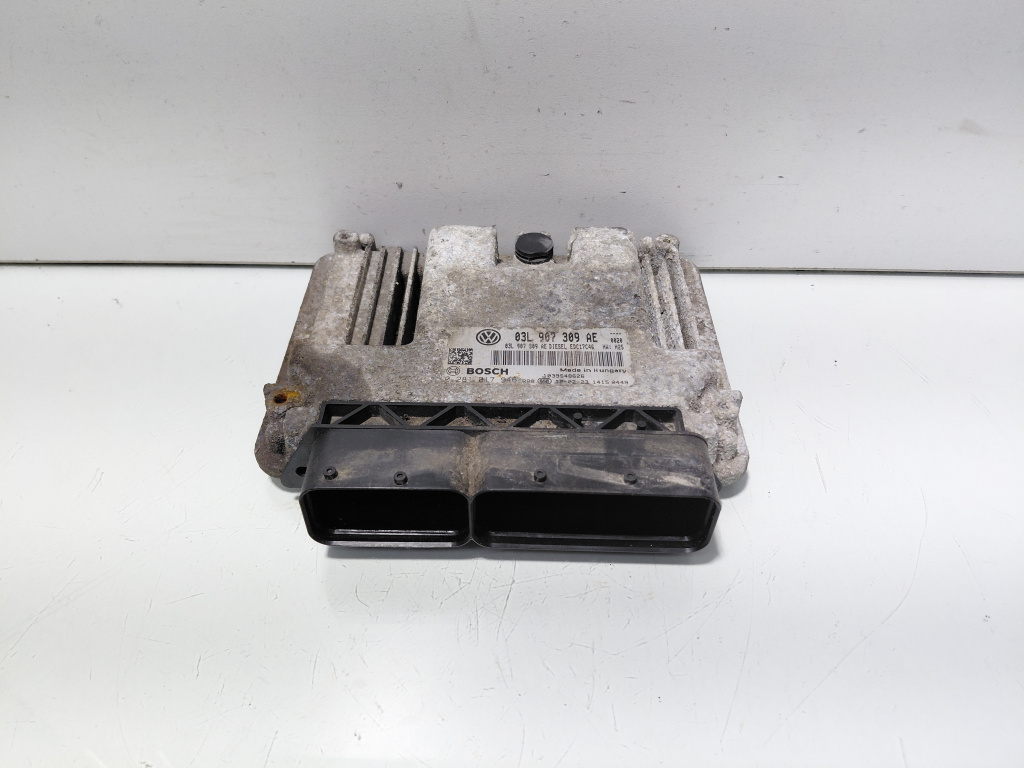 Calculator motor, cod 03L907309AE, 0281017946, VW Tiguan (5N), 2.0 TDI, CFFB (id:696368)