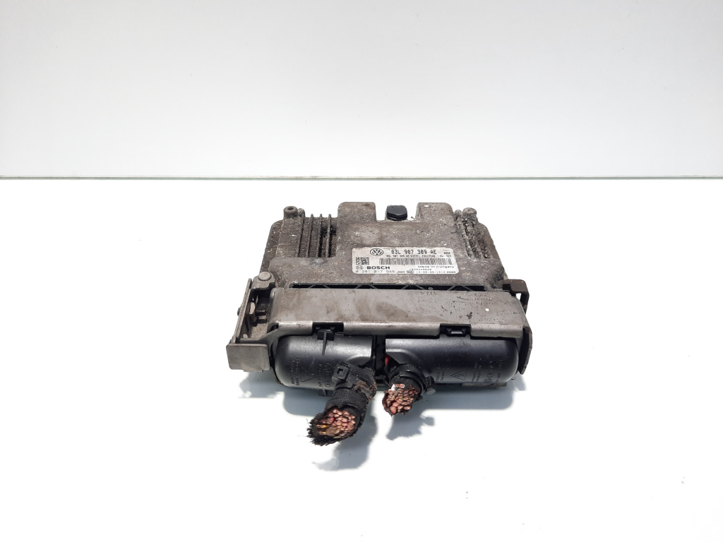 Calculator motor, cod 03L907309AE, 0281017946, Vw Passat Alltrack (365), 2.0 TDI, CFF (idi:575287)