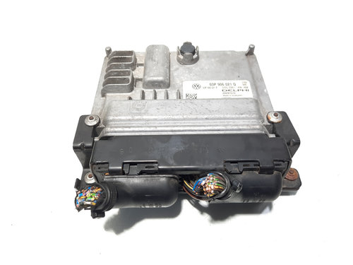 Calculator motor, cod 03P906021Q, Skoda Roomster (5J) 1.2 TDI, CFW (idi:506684)