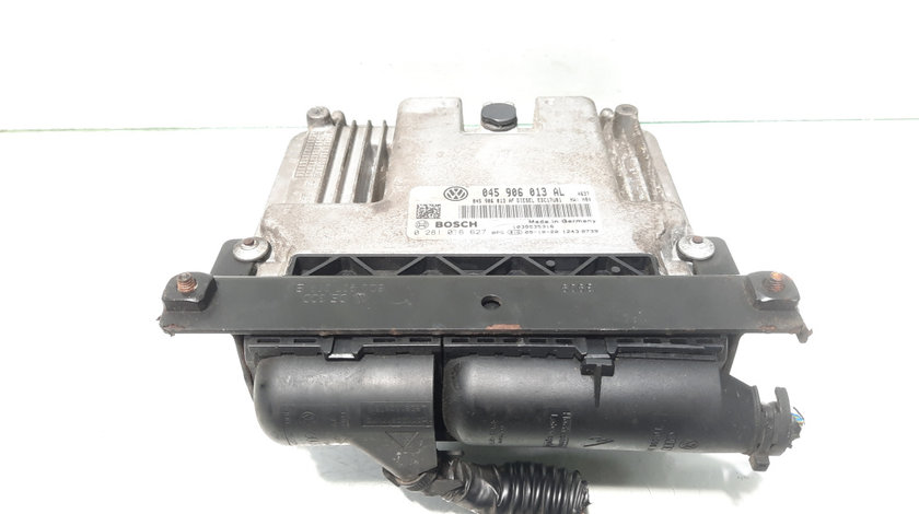 Calculator motor, cod 045906013AL, 0281016627, Skoda Fabia 2 (5J, 542), 1.4 TDI, BMS (id:499818)