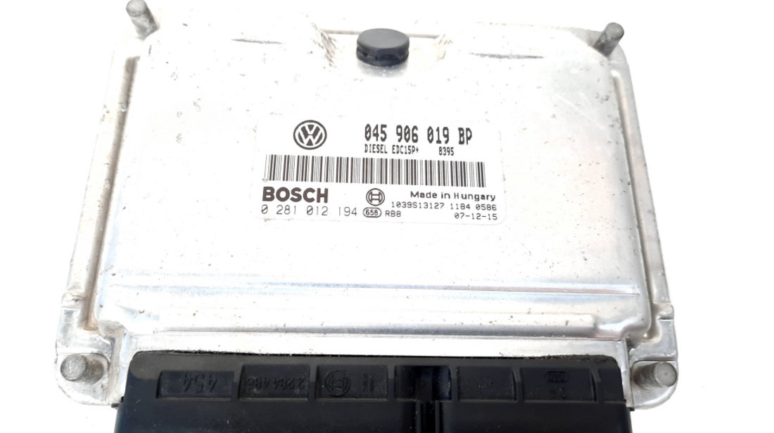Calculator motor, cod 045906019BP, 0281012194, VW Polo (9N), 1.4 TDI, BNM (id:549737)