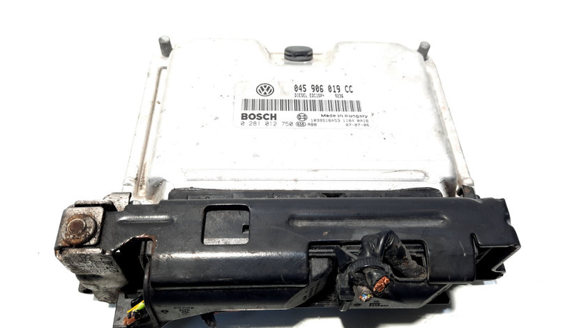 Calculator motor, cod 045906019CC, 0281012750, Seat Cordoba (6L2), 1.4 TDI, BNV (idi:516216)