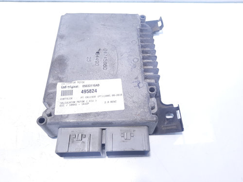 Calculator motor, cod 05033116AD, Chrysler PT Cruiser, 2.0 benz, ECC (id:495824)