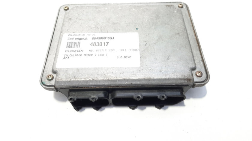 Calculator motor , cod 06A906018GJ, Skoda, 2.0 B, AZJ (idi:483017)