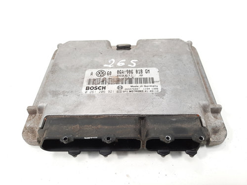 Calculator motor, cod 06A906018GM, 0261206921, VW Golf 4 Variant (1J5), 2.0 benz, AQY (idi:549911)