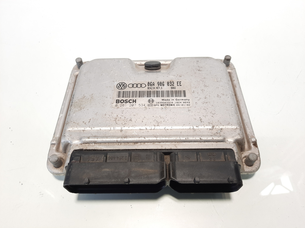 Calculator motor, cod 06A906032EE, 0261207534, Audi A3 (8L1), 1.8 benz, APG (idi:535372)