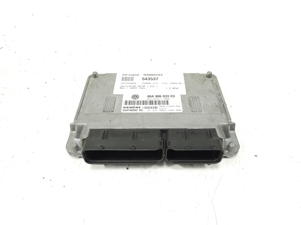 Calculator motor, cod 06A906033ED, Vw Golf 5 (1K1), 1.6 benz, BGU (idi:543537)
