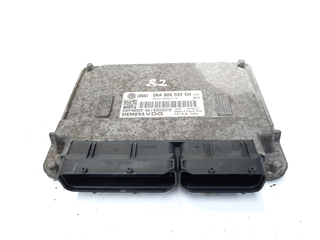 Calculator motor, cod 06A906033EH, Audi A3 (8P1), 1.6 benz, BSE (id:550036)