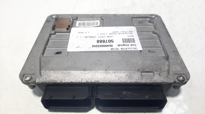 Calculator motor, cod 06A906033HE, Audi A3 (8P1) 1.6 benz, BSE (idi:507888)