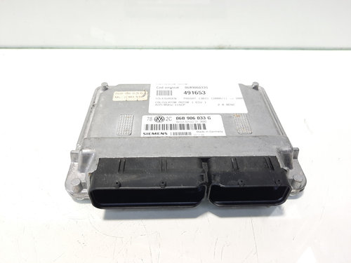 Calculator motor, cod 06B906033G, VW Passat Variant (3B6), 2.0 benz, AZM (idi:491653)