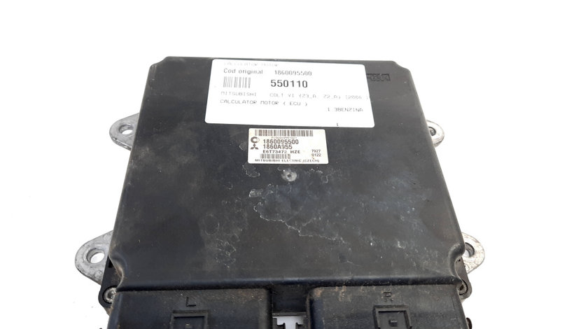 Calculator motor, cod 1860095500, Mitsubishi Colt VI, 1.3 benz (id:550110)