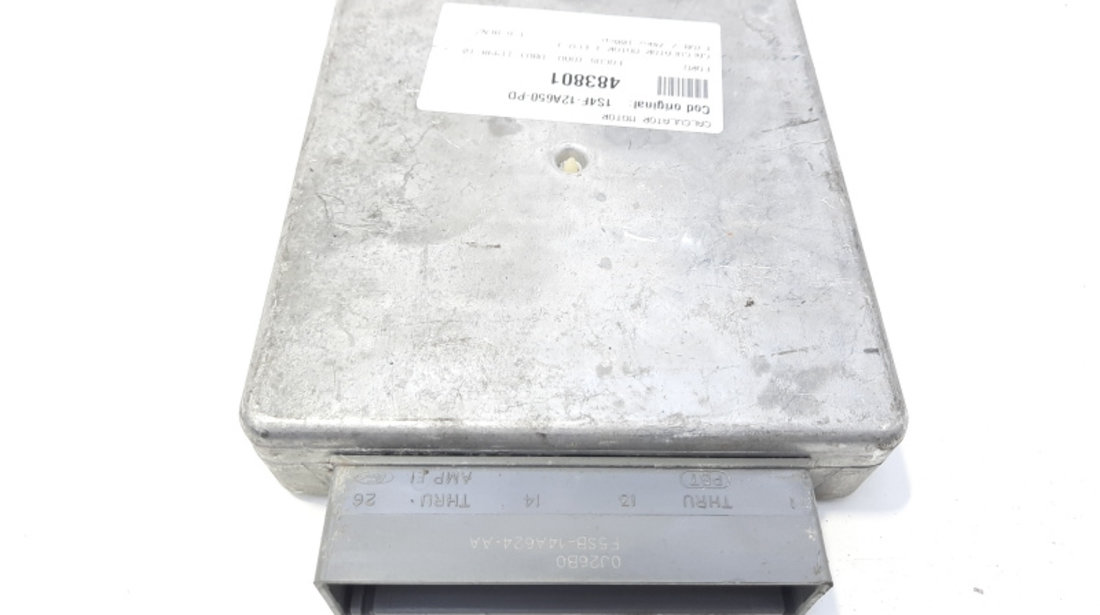 Calculator motor, cod 1S4F-12A650-PD, Ford Focus 1 Combi, 1.6 benz, FYDB (idi:483801)
