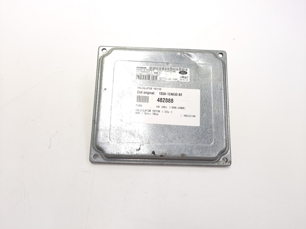 Calculator motor, cod 1S5X-12A650-BE, Ford Ka (RB) 1.3 B, A9A (id:482888)
