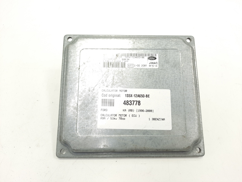 Calculator motor, cod 1S5X-12A650-BE, Ford Ka (RB) 1.3 B, A9A (id:483778)
