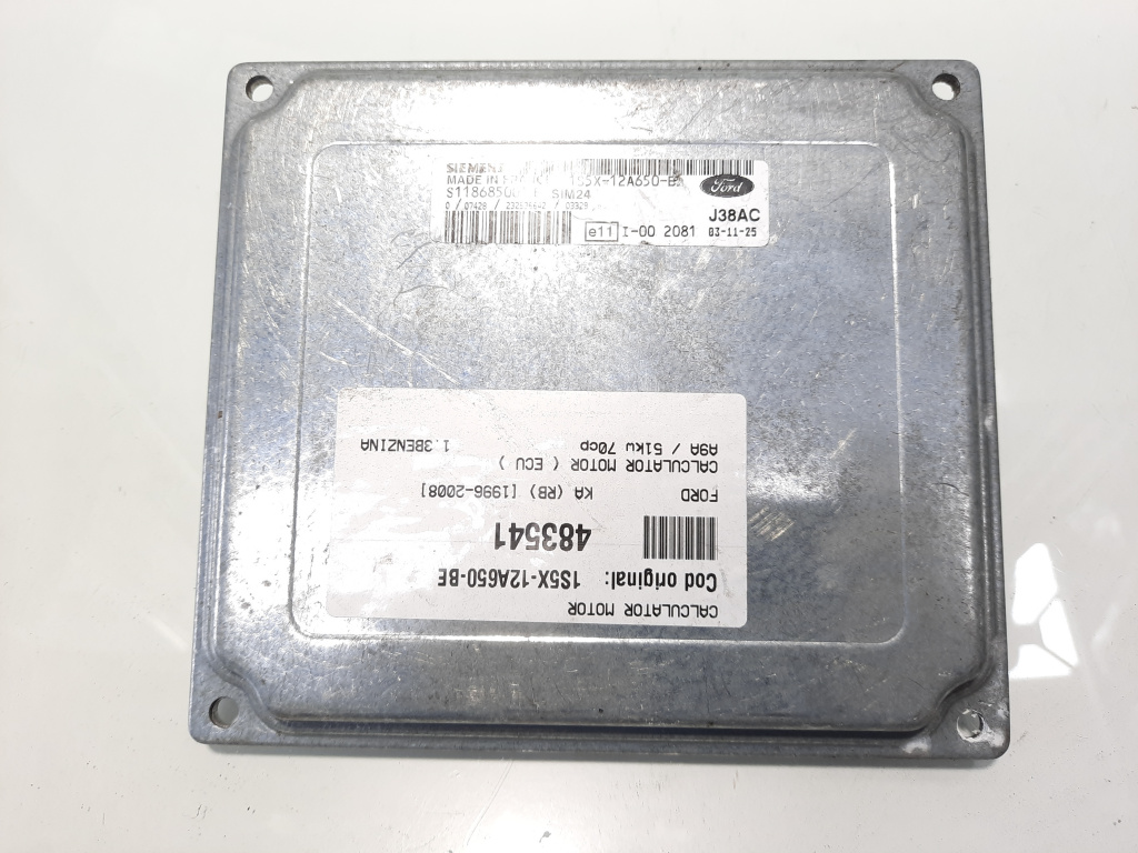 Calculator motor, cod 1S5X-12A650-BE, Ford Ka (RB) 1.3 B, A9A (id:483541)