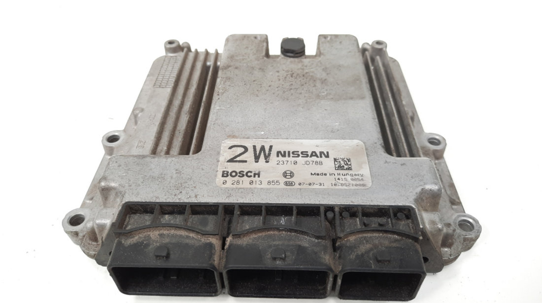 Calculator motor, cod 23710JD78B, Nissan Qashqai, 2.0 DCI, M9R (id:549697)