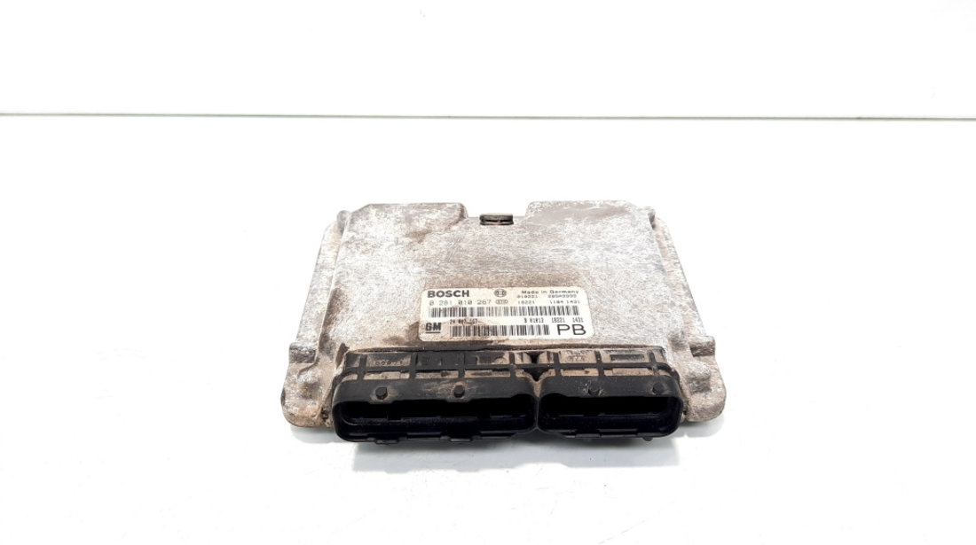 Calculator motor, cod 24417167, 0281010267, Opel Signum, 2.0 DTI, Y20DTH (idi:530334)