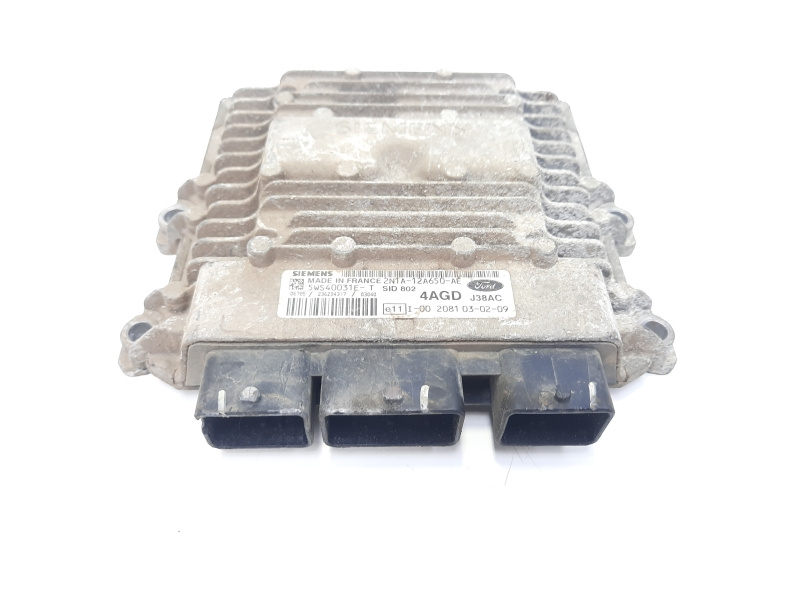 Calculator motor, cod 2N1A-12A650-AE, Ford Fiesta 5, 1.4 TDCI, F6JB (idi:483653)
