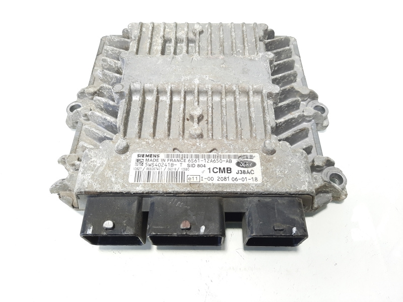Calculator motor, cod 2S61-12A650-AB, Ford Fiesta 5, 1.4 B, FXJA (id:483269)