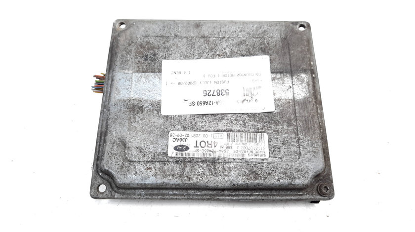 Calculator motor, cod 2S6A-12A650-SF, Ford Fiesta 5, 1.4 benz, FXJB (idi:538726)