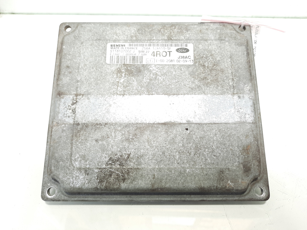 Calculator motor, cod 2S6A-12A650-SF, Ford Fusion (JU) 1.4 benz, FXJA (id:491370)