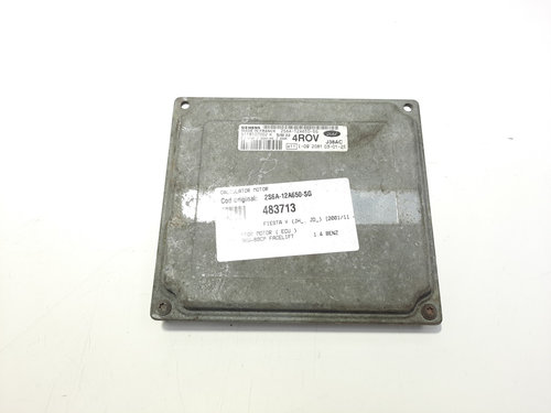Calculator motor, cod 2S6A-12A650-SG, Ford Fiesta 5, 1.4 benz, FXJA (id:483713)
