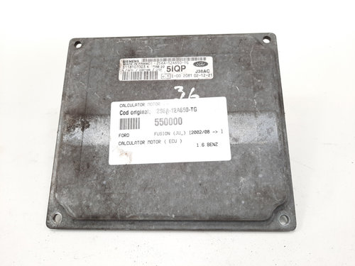 Calculator motor, cod 2S6A-12A650-TG, Ford Fusion (JU), 1.6 benz (id:550000)