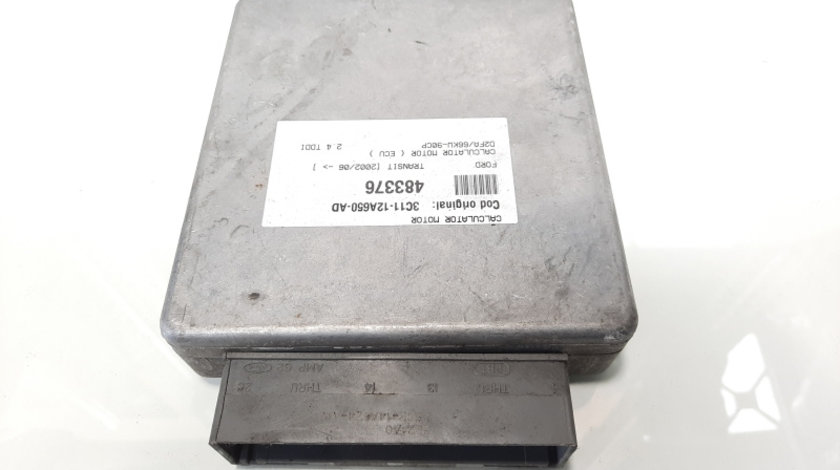 Calculator motor, cod 3C11-12A650-AD, Ford Transit, 2.4 tddi, D2FA (id:483376)