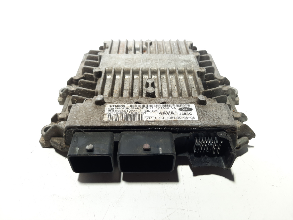 Calculator motor, cod 3U71-12A650-WA, Mazda 2 (DY), 1.4 CD, F6JB (idi:491466)