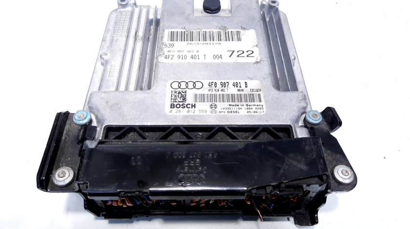 Calculator motor, cod 4F0907401B, 0281012559, Audi A6 Allroad (4FH, C6) 2.7 TDI, BPP (idi:526850)