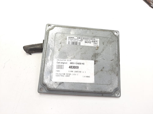Calculator motor, cod 4M51-12A650-HG, Ford Focus C-Max, 1.6 benz, HWDA (idi:483009)