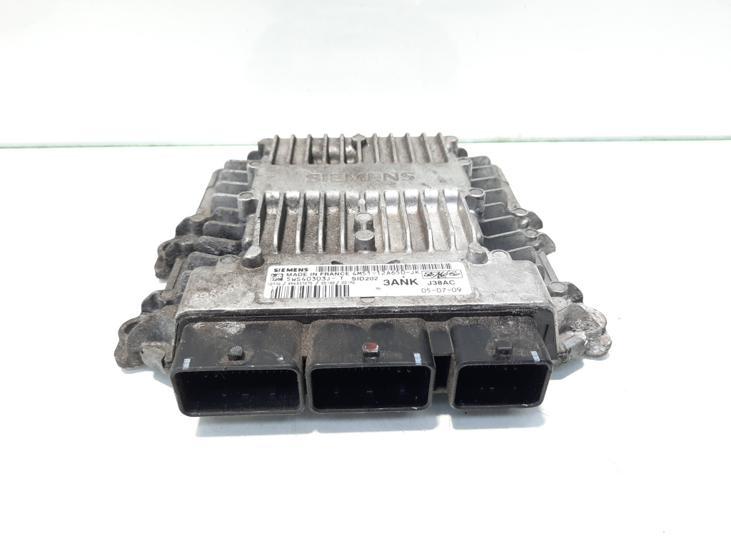 Calculator motor, cod 4M51-12A650-JK, Ford Focus C-Max, 1.8 TDCI, KKDA (id:491509)