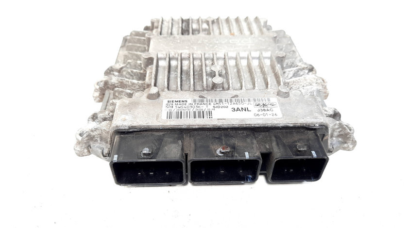 Calculator motor, cod 4M51-12A650-JL, Ford Focus 2 (DA) 1.8 TDCI, KKDA (idi:538518)