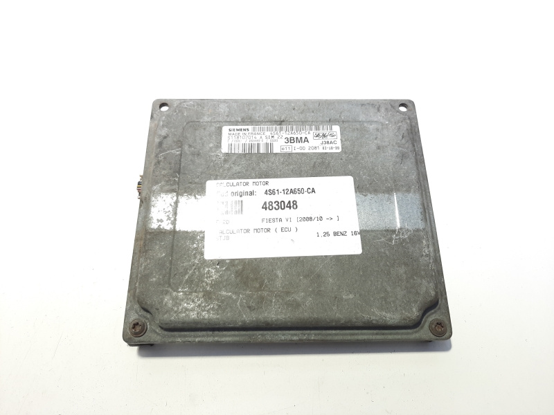 Calculator motor, cod 4S61-12A650-CA, Ford, 1.25 B, STJB (idi:483048)