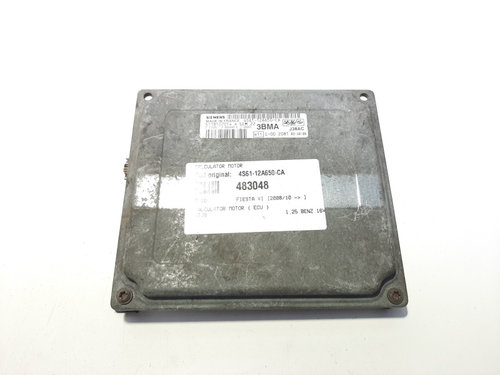 Calculator motor, cod 4S61-12A650-CA, Ford Fiesta 6, 1.25 B, STJB (id:483048)