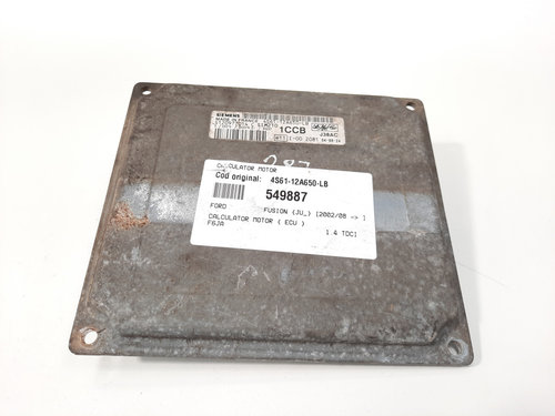 Calculator motor, cod 4S61-12A650-LB, Mazda 2 (DY), 1.4 CD, F6JA (idi:549887)