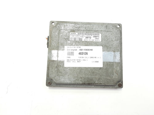 Calculator motor, cod 4S61-12A650-ND, Ford Fusion (JU) 1.4 B, FXJA (id:483126)