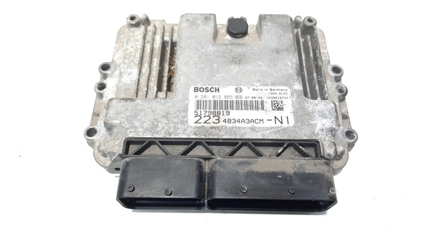 Calculator motor, cod 51798819, Fiat Doblo (119) 1.9 jtd, 223B1000 (id:475024)