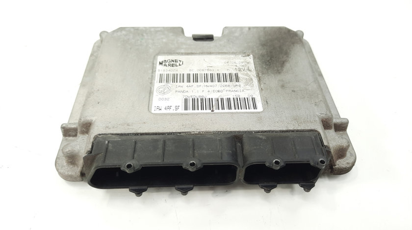 Calculator motor, cod 51834074, Fiat Seicento (187), 1.1 benz, 187A1000 (idi:491402)