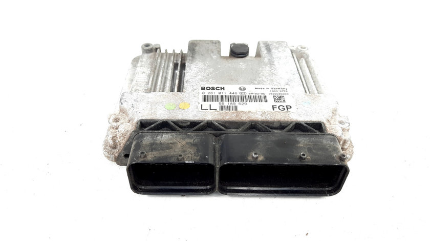 Calculator motor, cod 55189629, 0281011448, Opel Vectra C, 1.9 CDTI, Z19DTH (idi:538781)