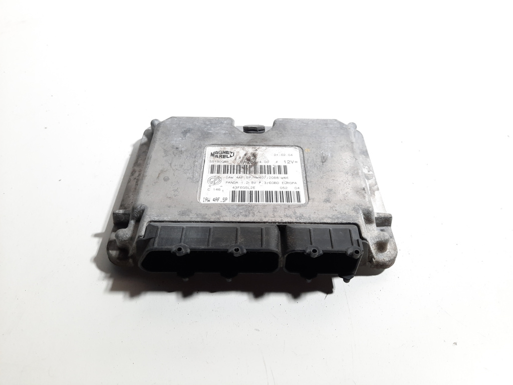 Calculator motor, cod 55190098, Fiat Panda (169) 1.0 benz, 188A4000 (id:491431)