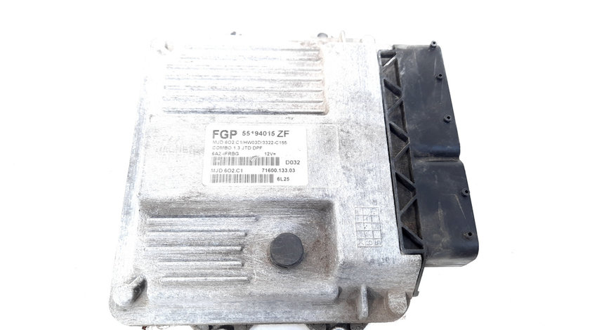 Calculator motor, cod 55194015ZF, Opel Combo, 1.3 CDTI, Z13DTJ (id:549735)