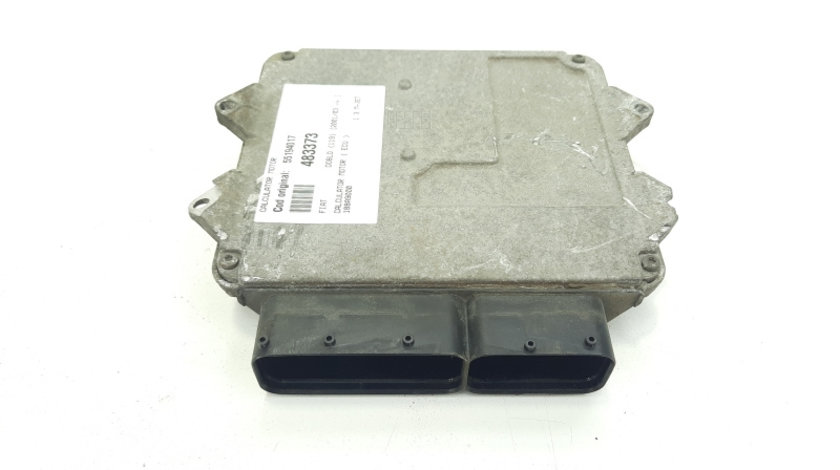 Calculator motor, cod 55194017, Fiat Punto (188), 1.3 JTD, 188A9000 (idi:483373)