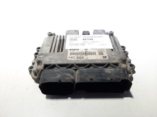 Calculator motor, cod 55566278, 0281014451, Saab 9-3 II Combi (YS3F), 1.9 TID , Z19DT (idi:491748)