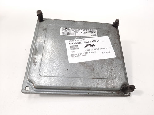 Calculator motor, cod 5M51-12A650-GF, Ford Focus 2 Sedan (DA), 1.4 benz, ASDA (idi:549884)