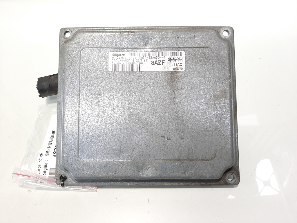 Calculator motor, cod 5M51-12A650-HF, Ford C-Max 1, 1.6 benz, SHDA (idi:483435)