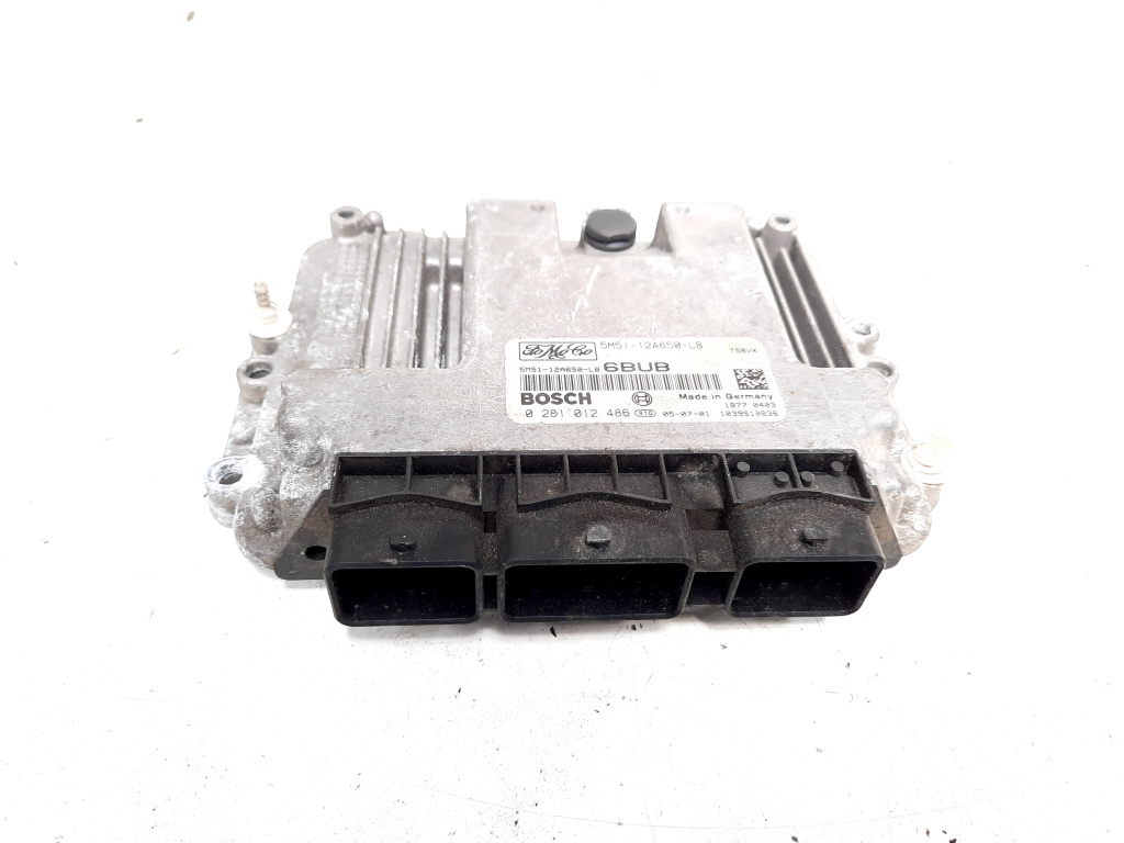 Calculator motor, cod 5M51-12A650-LB, Ford C-Max 1, 1.6 TDCI, HHDA (idi:538414)