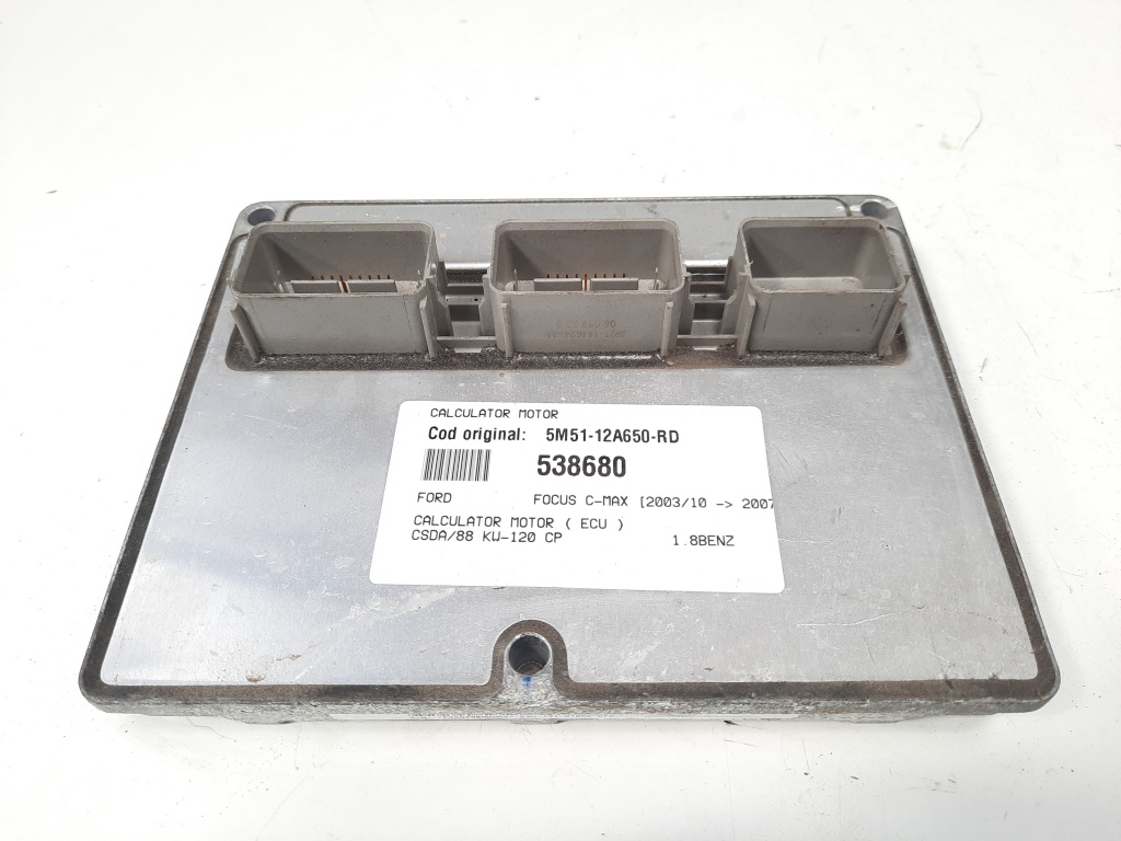 Calculator motor, cod 5M51-12A650-RD, Ford C-Max 1, 1.8 benz, CSDA (idi:538680)